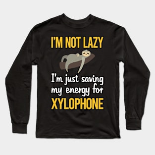 Saving Energy For Xylophone Long Sleeve T-Shirt